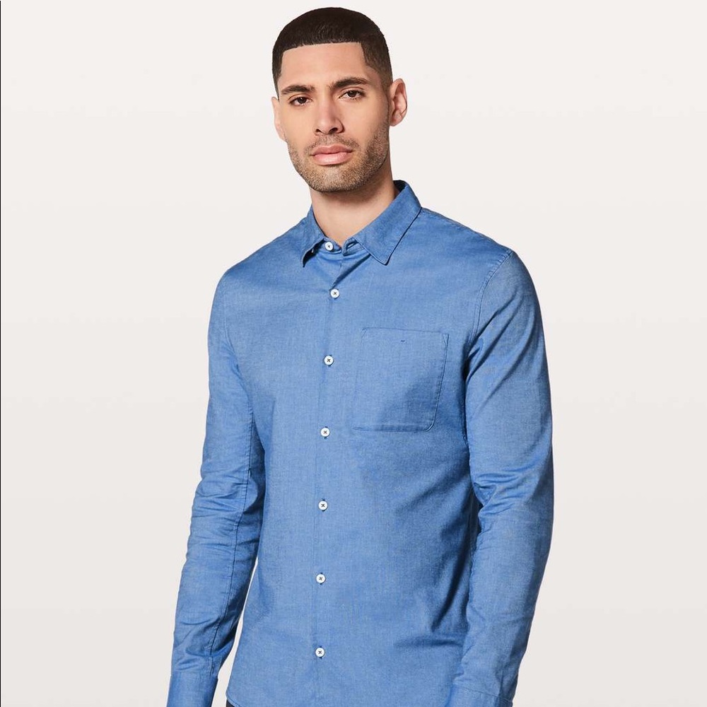 NWT Lululemon Alltown Button down